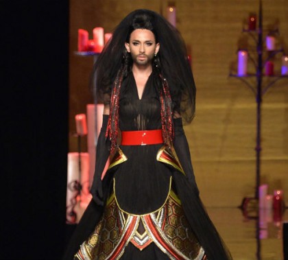 Conchita-Wurst-Jean-Paul-Gaultier-Fashion-Show-Paris-2014-Featured-IMage