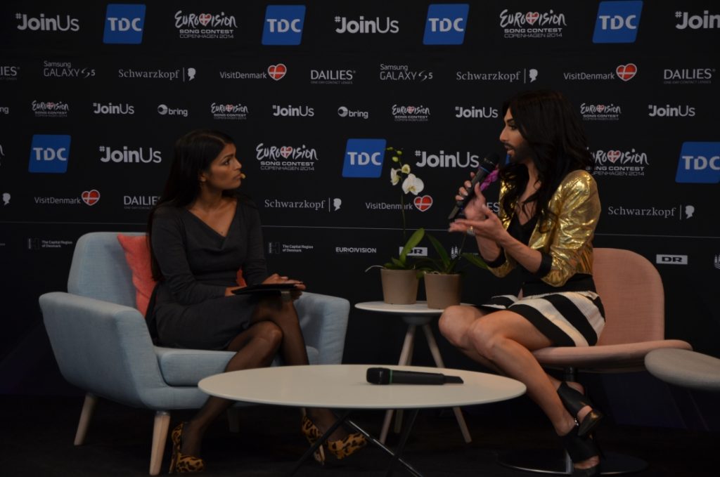 Conchita Wurst (fot. Maciej Mazanski)