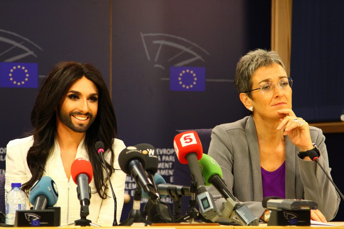 Conchita Wurst w Parlamencie Europejskim