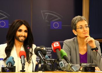 Conchita Wurst w Parlamencie Europejskim