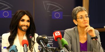 Conchita Wurst w Parlamencie Europejskim