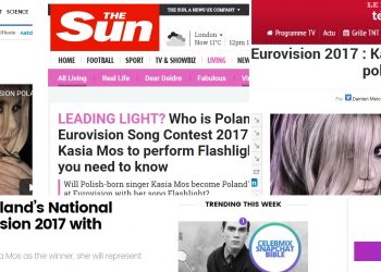 Kasia Moś dostrzeżona w zagranicznej prasie!