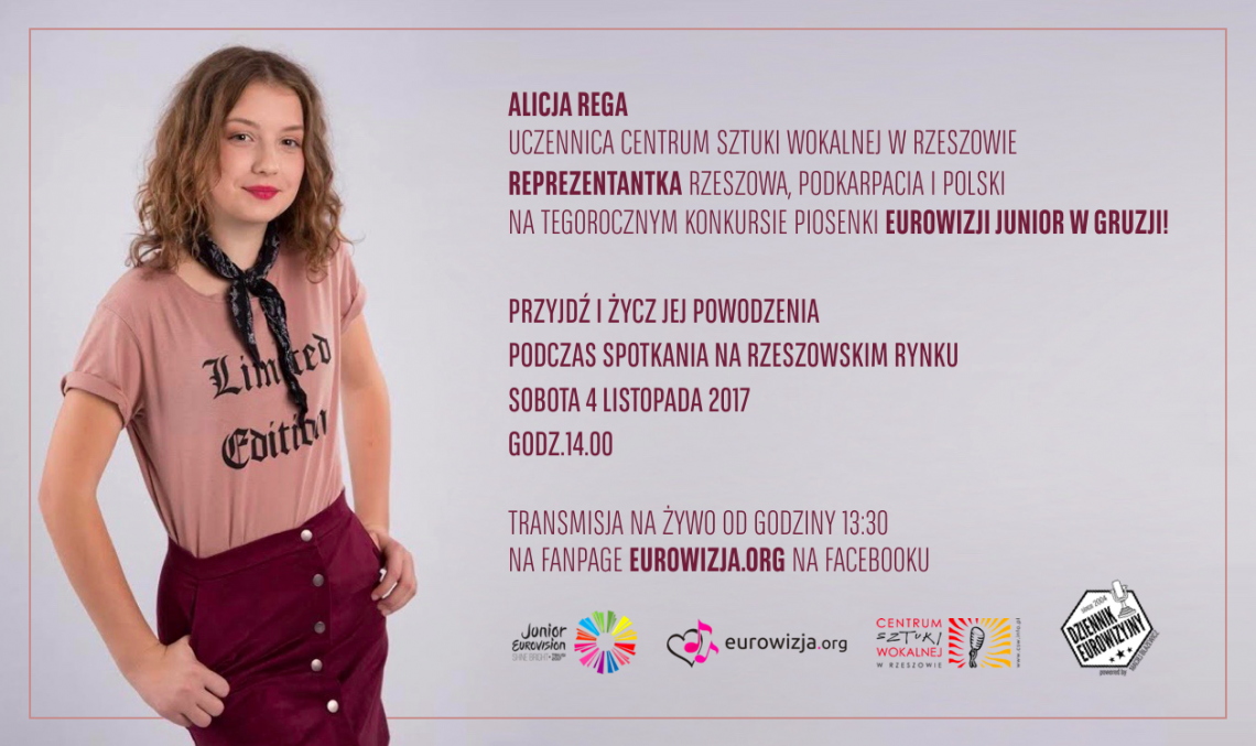 Spotkanie z Alicją Regą już w sobotę w Rzeszowie