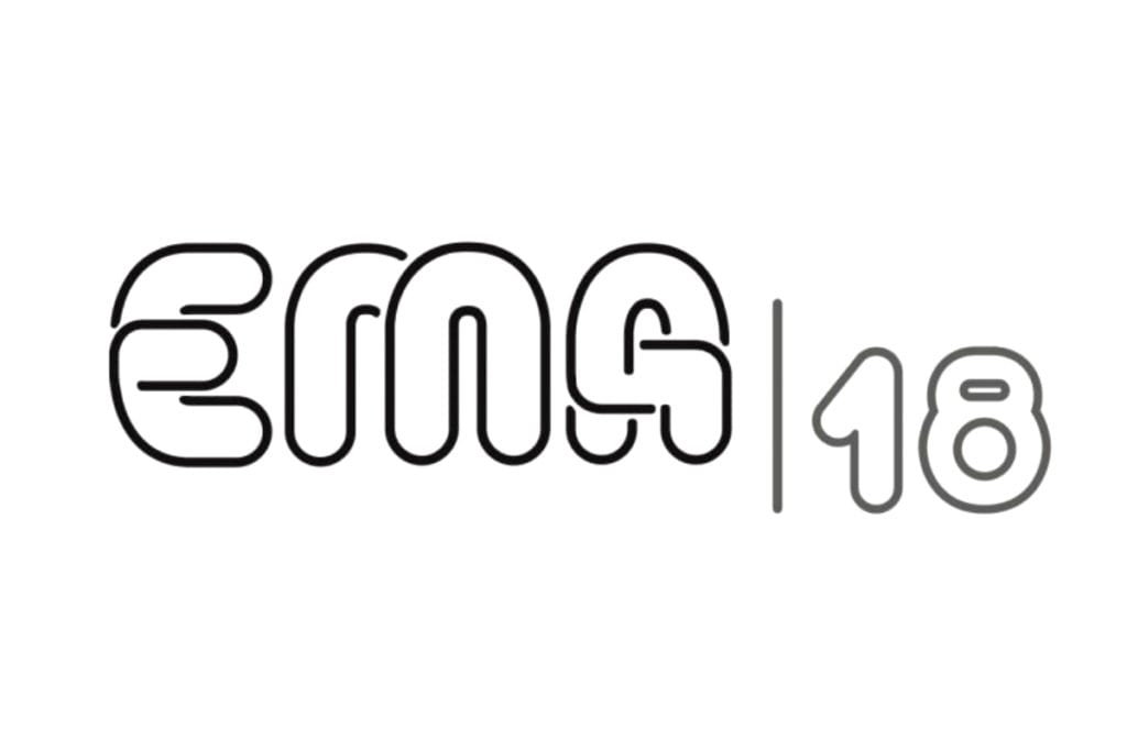 Logo EMA 2018 (fot. RTV SLO)