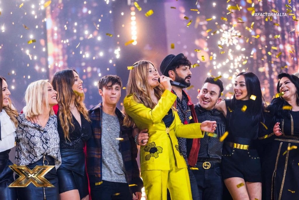 Michela Pace - zwyciężczyni X-Factor Malta (fot. TVM)