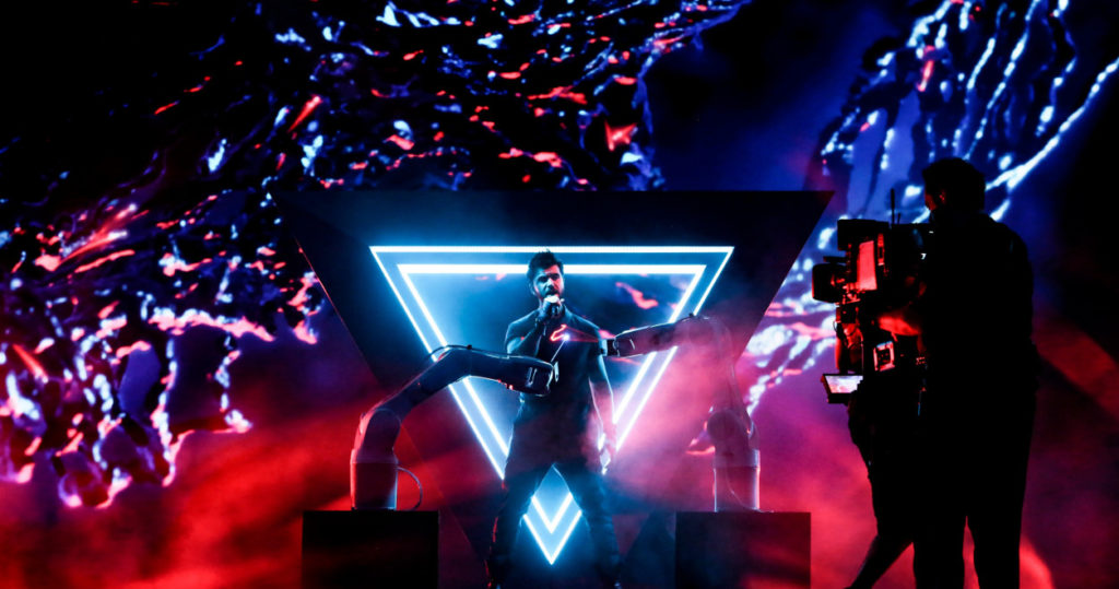 Eurowizja 2019: Chingiz (Azerbejdżan). Fot. Thomas Hanses (eurovision.tv)