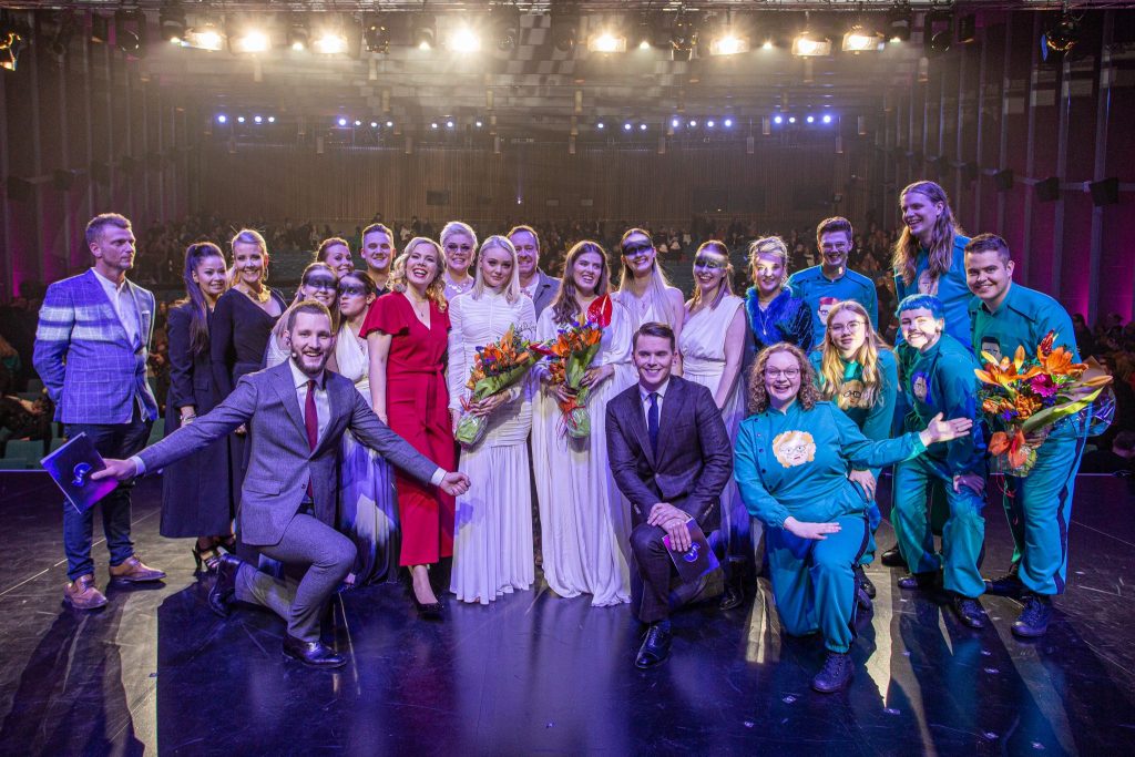 Uczestnicy finału Söngvakeppnin 2020 (fot. Mannlif.is)