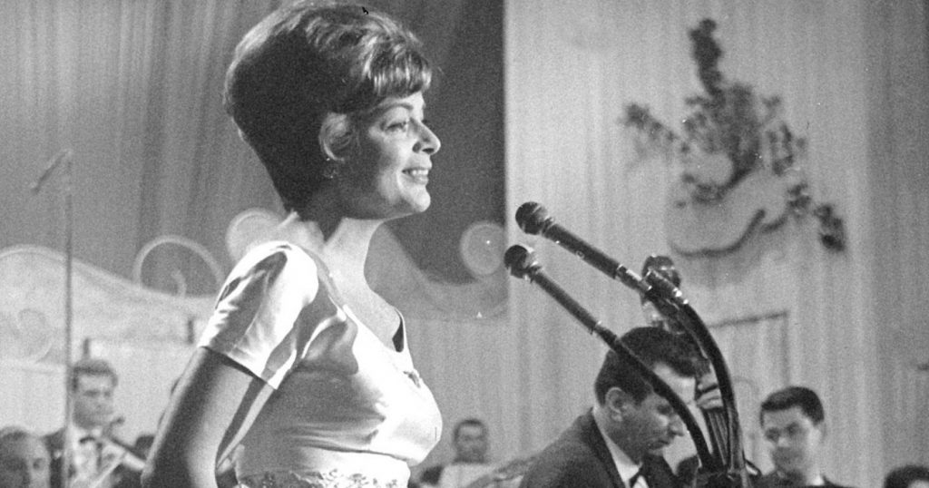 Lys Assia, laureatka Konkursu Eurowizji w 1956, fot. eurovision.tv