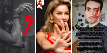 Strajk kobiet, Michał Szpak, Zlata Ogniewicz, Hatari