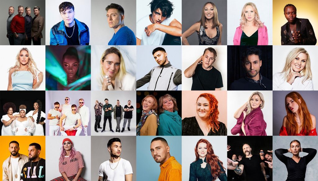 Uczestnicy Melodifestivalen 2021 (fot. twitter.com/melfest_en)