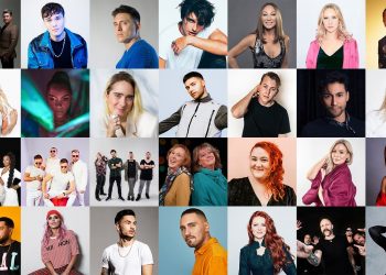 Uczestnicy Melodifestivalen 2021 (fot. twitter.com/melfest_en)
