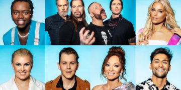 Uczestnicy 3. półfinału Melodifestivalen 2021 (fot. Jan Danielsson / SVT)