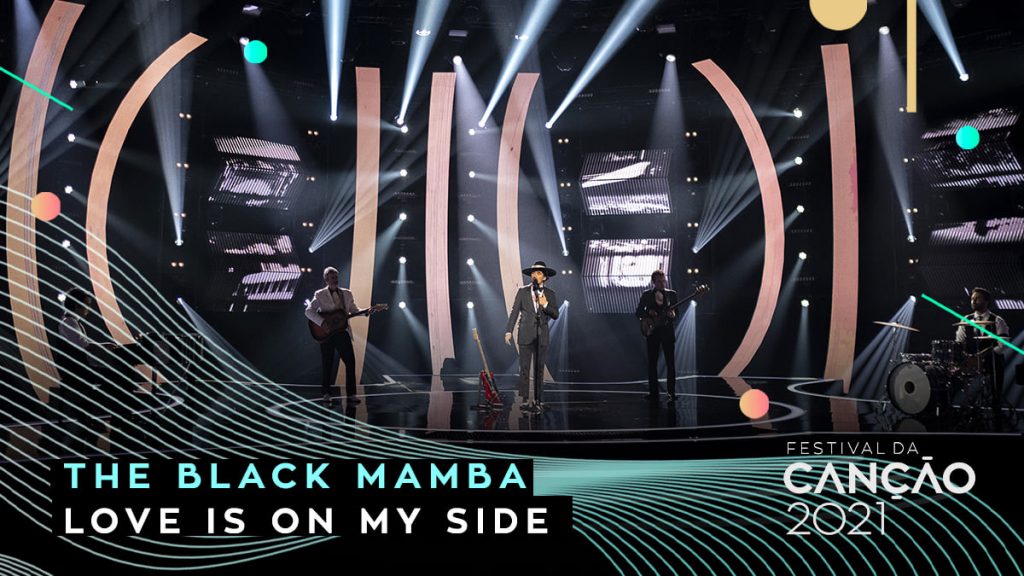 The Black Mamba na Eurowizji 2021 w barwach Portugalii, fot. RTP