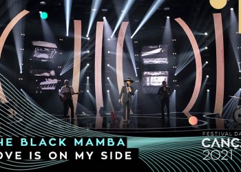 The Black Mamba na Eurowizji 2021 w barwach Portugalii, fot. RTP