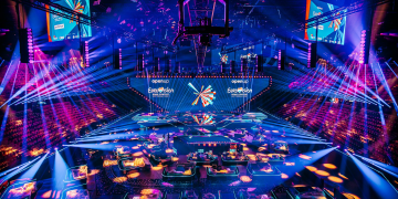 Eurowizja 2021, Rotterdam, scena, oświetlenie