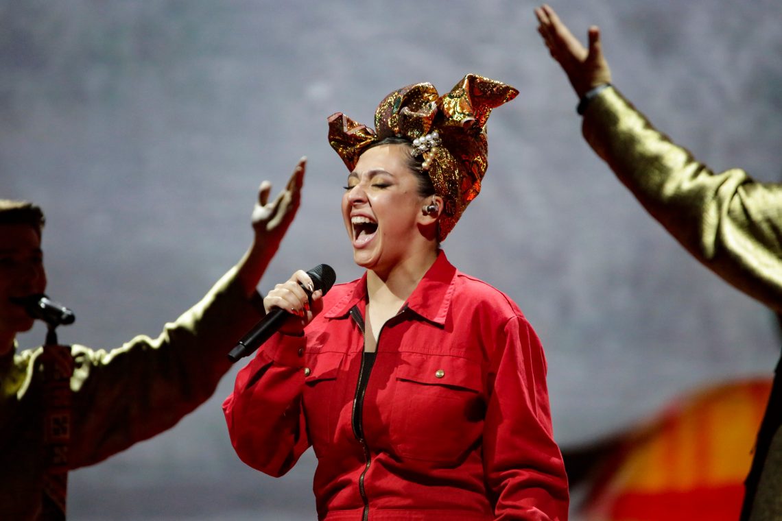 Eurowizja 2021: Maniża (Rosja)jedną z finalistek. Fot. eurovision.tv / Thomas Hanses