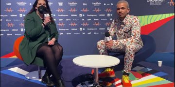 Benny Cristo podczas wywiadu dla eurowizja.org