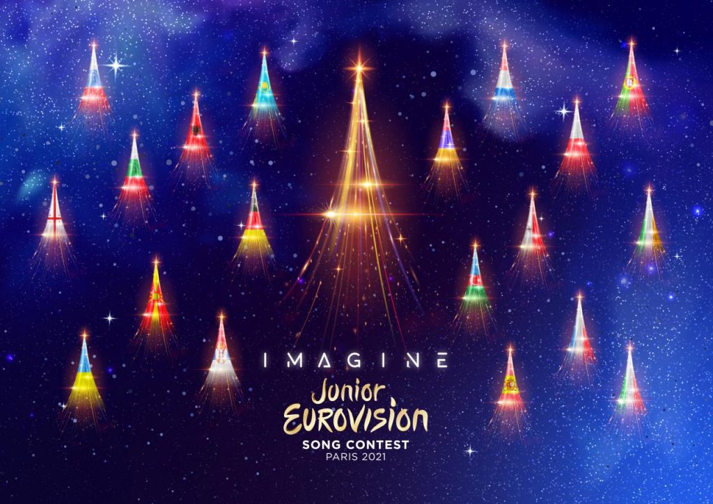 Eurowizja Junior 2021: oficjalny plakat konkursu (fot. junioreurovision.tv)