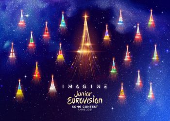 Eurowizja Junior 2021: oficjalny plakat konkursu (fot. junioreurovision.tv)