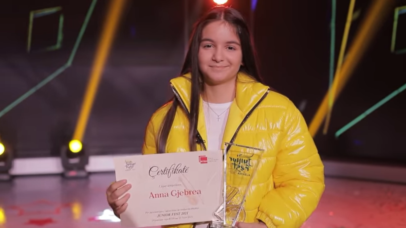Eurowizja Junior 2021: Anna Gjebrea, Albania
