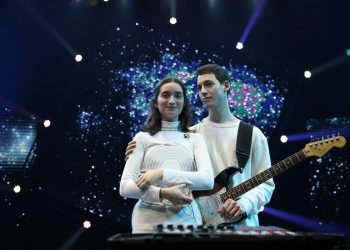 Zala Kralj & Gašper Šantl - reprezentanci Słowenii na Eurowizji 2019 (źródło: rtvslo.si; fot. Adrijan Pregelj)