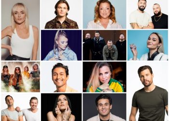 Szwecja: druga część uczestników Melodifestivalen 2022 (fot. SVT)