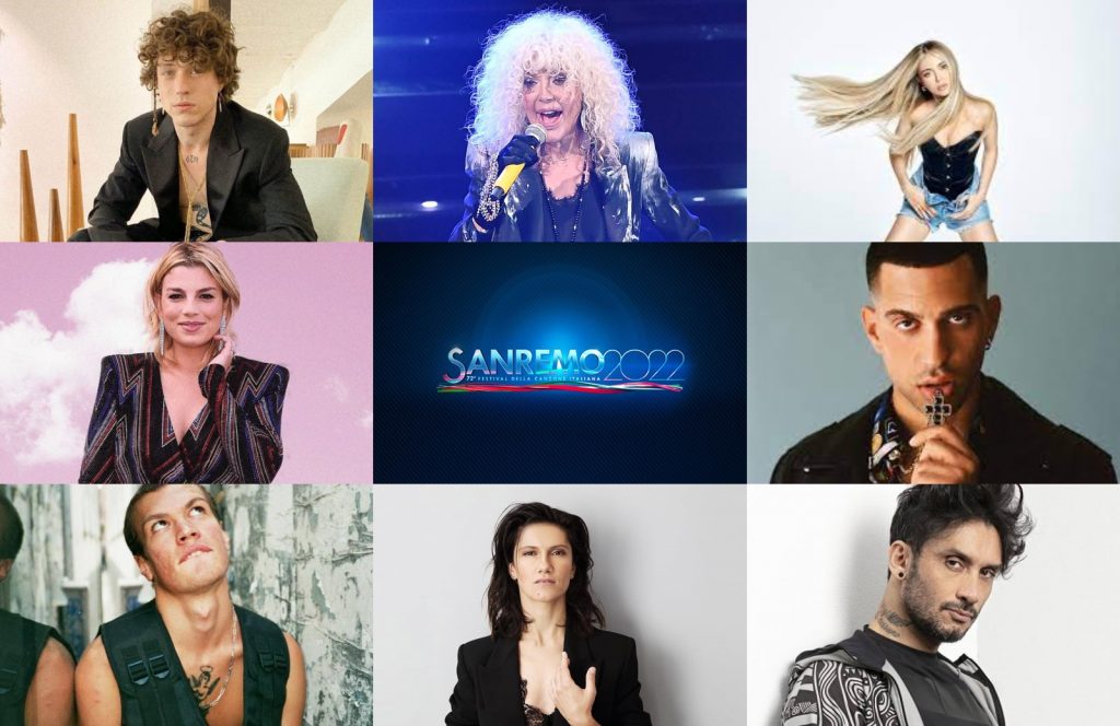 Włochy: uczestnicy Sanremo 2022. Kto będzie reprezentować gospodarzy na Eurowizji w Turynie?