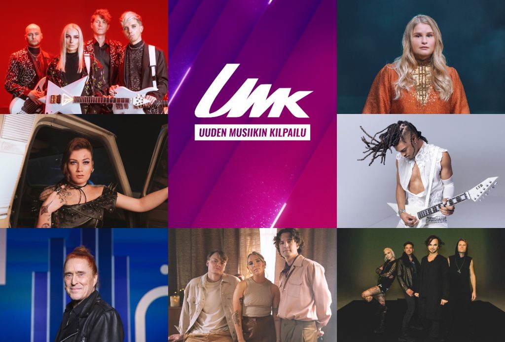 Eurowizja 2022: znamy juz wszystkie piosenki z UMK22, które powalczą o reprezentowanie Finlandii. Wśród nich: Cyan Kicks, BESS, The Rasmus, Younghearted, Olivera, Tommi Läntinen, Isaac Sene. Fot. materiały prasowe/YLE