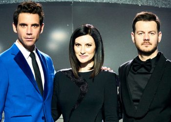 Eurowizja 2022: znamy nazwiska potencjalnych prowadzących. To: A.Catellan, L.aura Pausini i Mika. Fot. RAI