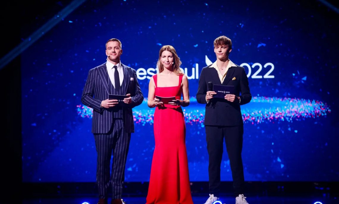 Prowdzący Eesti Laul 2022. Kto będzie reprezentować Estonię w Turynie? Fot. Sander Ilvest