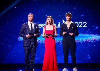 Prowdzący Eesti Laul 2022. Kto będzie reprezentować Estonię w Turynie? Fot. Sander Ilvest