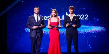 Prowdzący Eesti Laul 2022. Kto będzie reprezentować Estonię w Turynie? Fot. Sander Ilvest