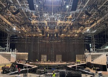 Eurowizja 2022 - Scena w budowie, Fot : https://www.instagram.com/eurovision/
