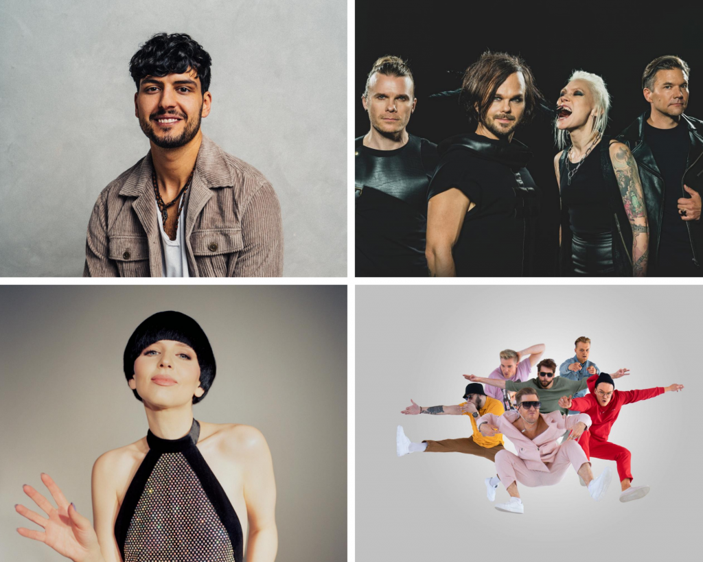 Eurowizja 2022 Estonia Finlandia Litwa Łotwa