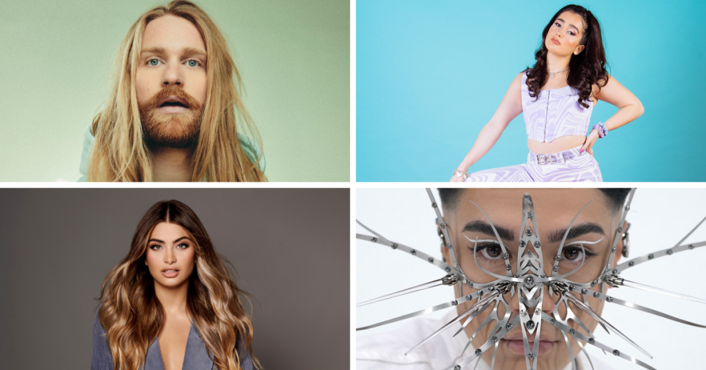 Eurowizja 2022, Wielka Brytania, Irlandia, Malta, Australia