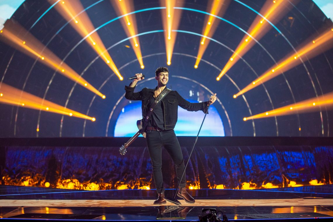 Estonia: Stefan - Hope (Eurowizja 2022) Fot. EBU / ANDRES PUTTING