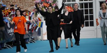 Macedonia Północna, Eurowizja 2022, Andrea, dywan