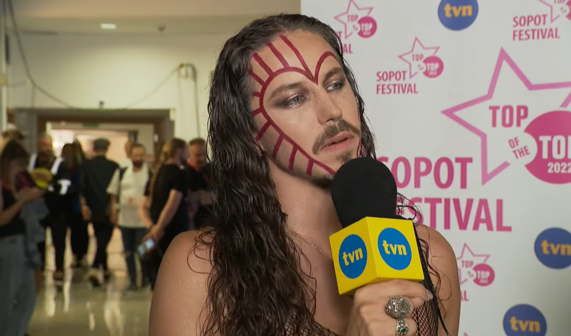 Michał Szpak, Bursztynowy Słowik, Top of the Top Sopot Festival 2022