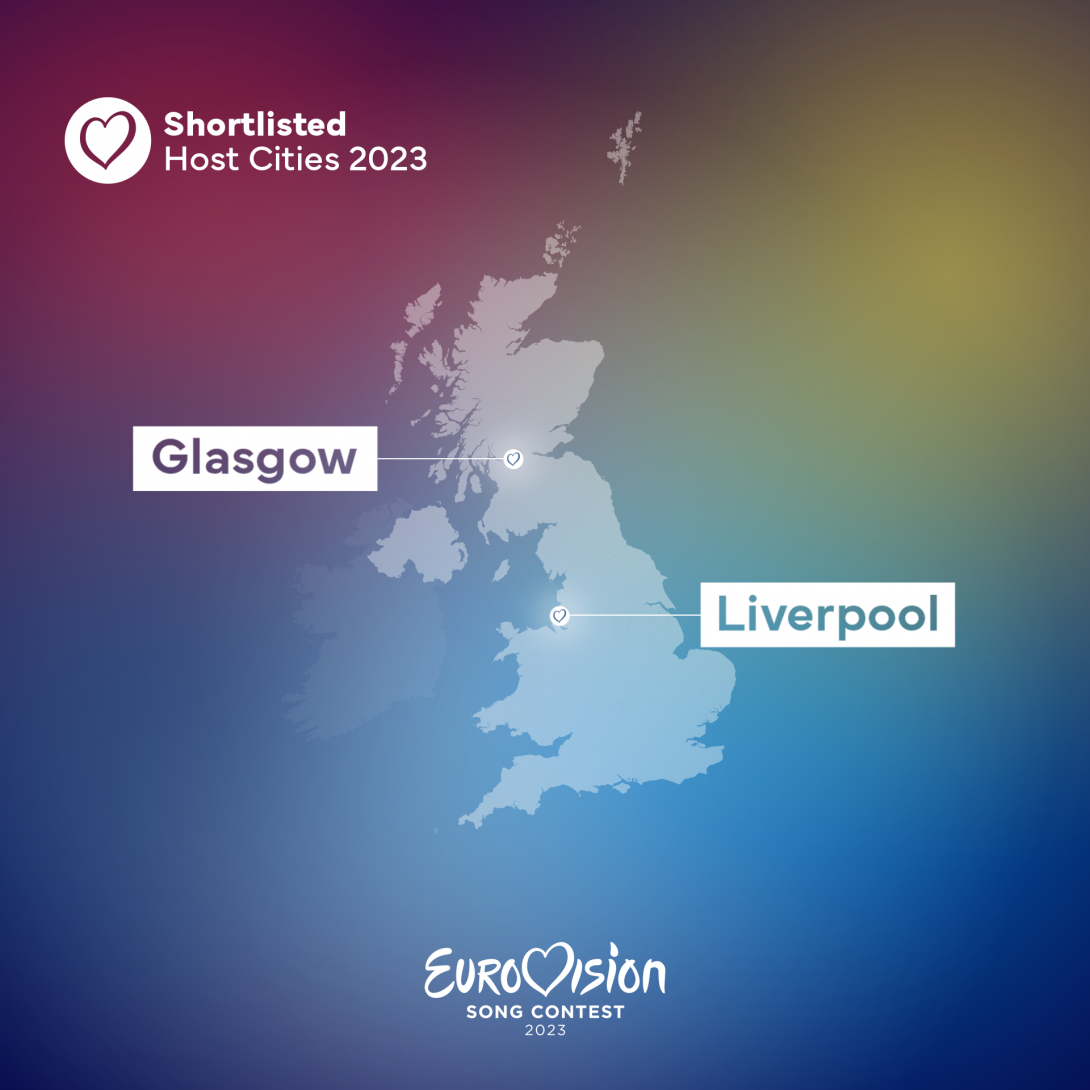 Eurowizja, Eurowizja 2023, BBC, Wielka Brytania, Liverpool, Glasglow
