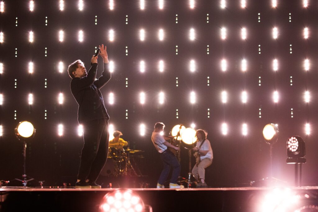 Eurowizja 2023, Łotwa, Sudden Lights, próba