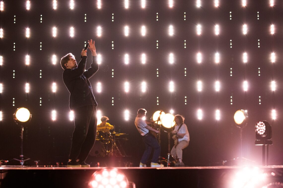 Eurowizja 2023, Łotwa, Sudden Lights, próba