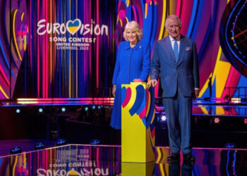 Eurowizja, Eurowizja 2023, Scena, Król Karol III i Królowa Małżonka Camilla