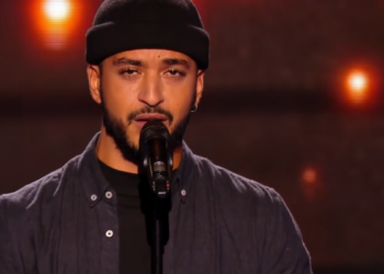 Na zdjęciu Slimane (Eurowizja 2024, Francja).