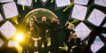 5MIINUST i Puuluup wygrywają Eesti Laul 2024. Fot. Ken Mürk/ERR