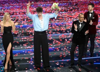 Olly wygrywa 75. Konkurs Włoskiej Piosenki w San Remo. Fot. RAI