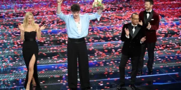 Olly wygrywa 75. Konkurs Włoskiej Piosenki w San Remo. Fot. RAI