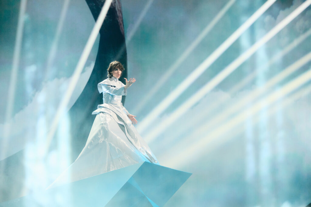 Eurowizja 2025: Mariam Shengelia - Freedom (Gruzja), 1.Próba. Fot. Alma Bengtsson / EBU