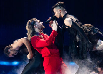 Eurowizja 2025: Princ - Mila (Serbia), 1.Próba. Fot. Corinne Cumming / EBU