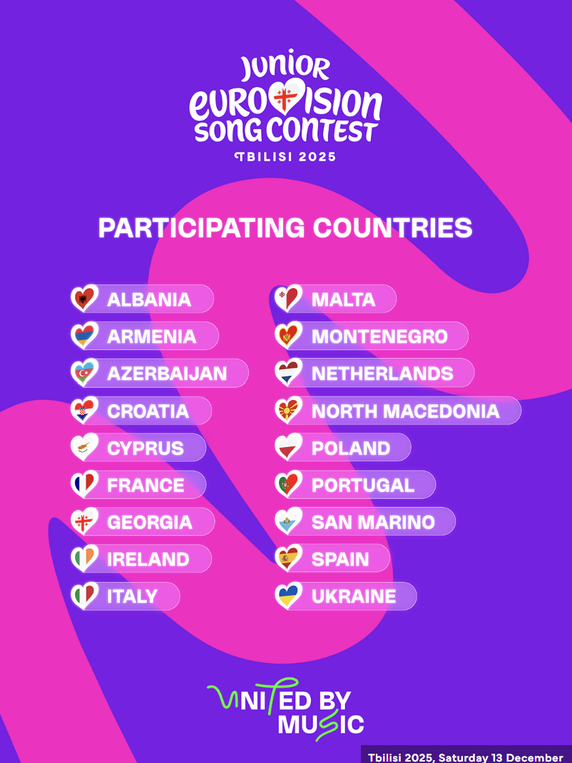 Eurowizja Junior 2025 – co wiemy na dwa miesiące przed konkursem?