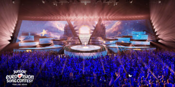 Scena Konkursu Piosenki Eurowizji dla Dzieci 2025